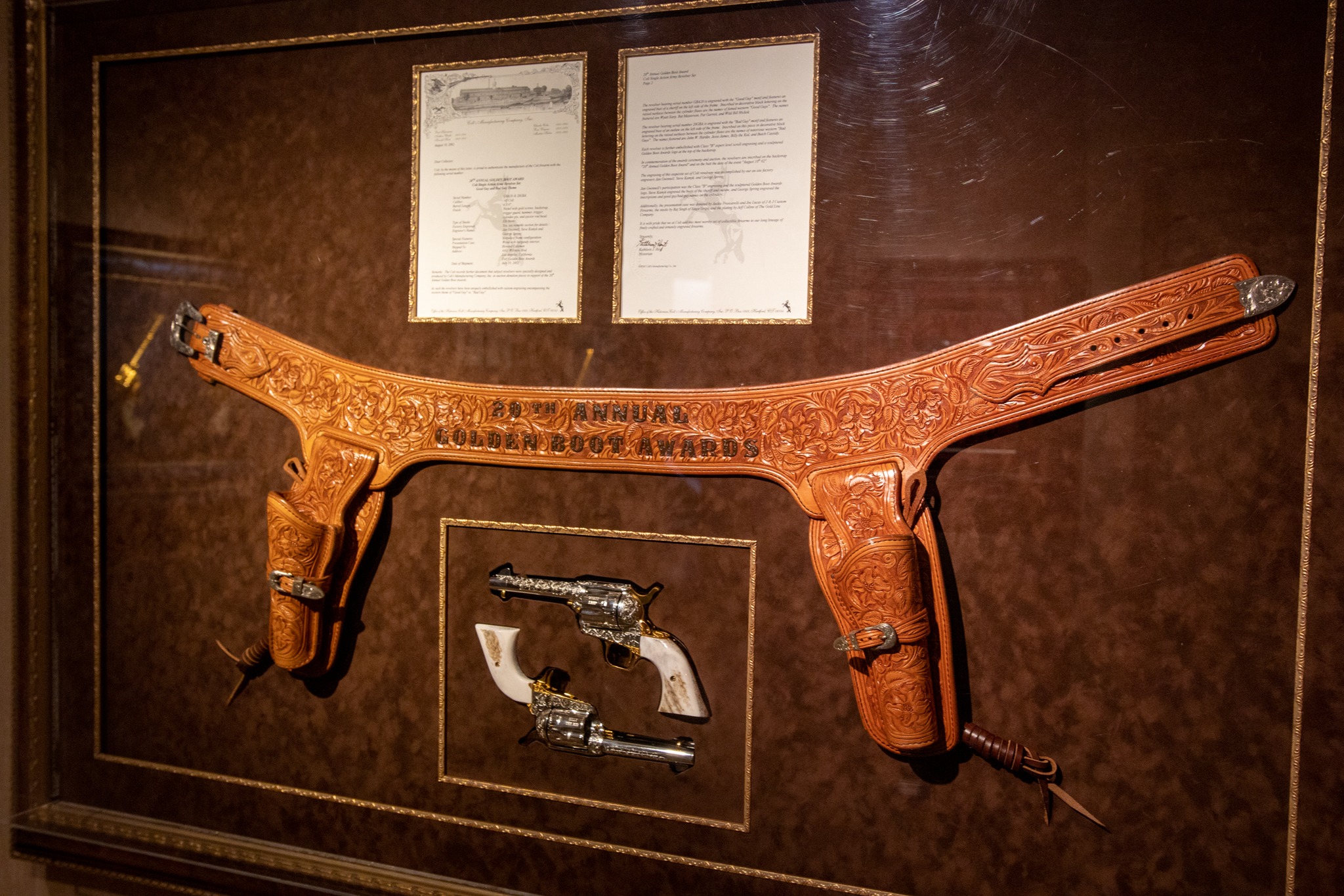 Blackhawk Museum Golden Boot Award